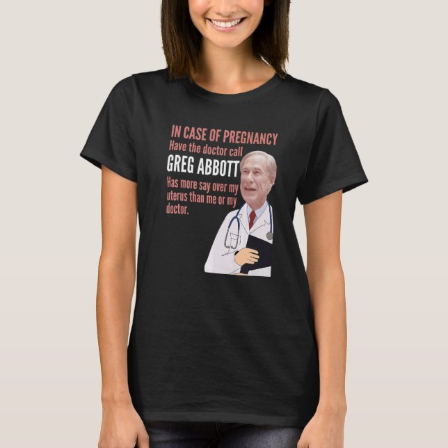 T-shirt En Cas De Grossesse Texas (Devant)