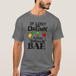 T-shirt En Cas De Perte Ou D'Abandon, S'Il Vous Plaît Ret