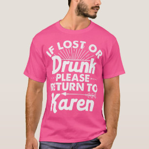 T-shirt En Cas De Perte Ou D'Abandon, S'Il Vous Plaît Reto