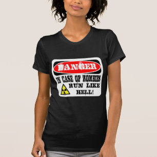T-shirt En cas de zombis courus beaucoup !
