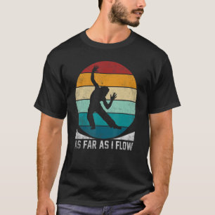 T-shirt En ce que je cours Danse Théâtre Danse Hobby Retro