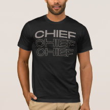 T-shirt en chef de la marine américaine, cadeau en