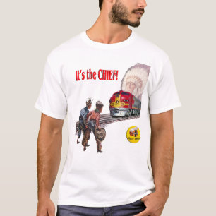 T-shirt en chef superbe de train de Santa Fe