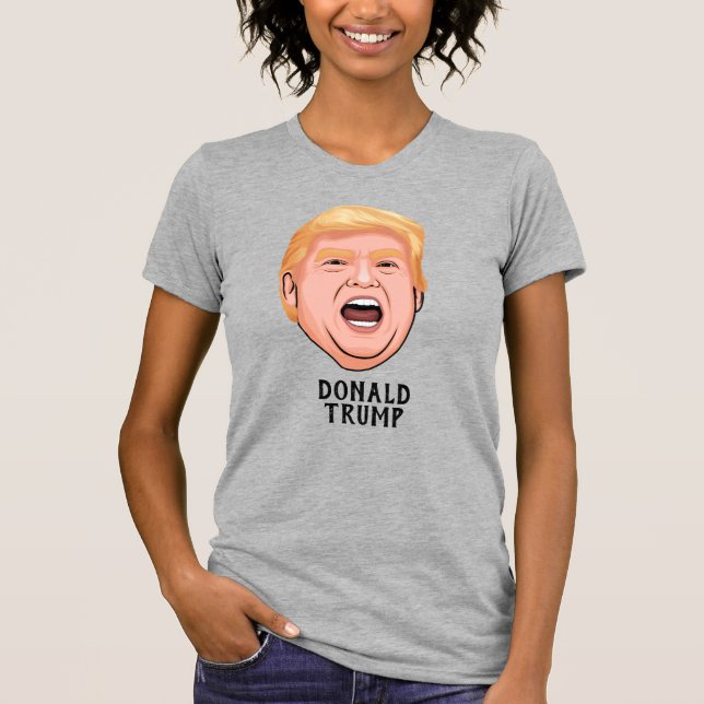T-SHIRT EN COLÈRE DONALD TRUMP PERSONNALISÉ (Devant)