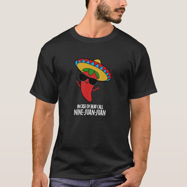 T-shirt En Coque De Chaleur Appelez Neuf Juan Juan Pun Dar (Devant)