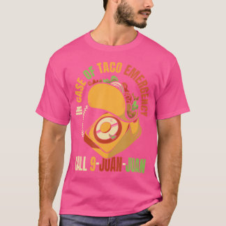 T-shirt En Coque De Taco Appel D'Urgence 9 Juan Juan Seaso