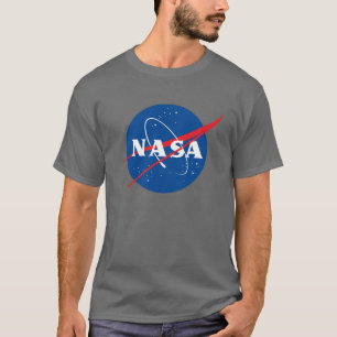 T-shirt en coton lourd Iconique de la NASA (gris f