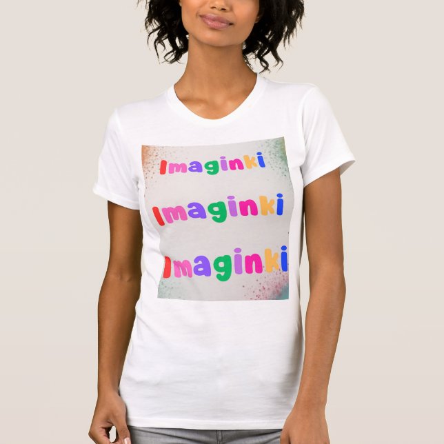 T-shirt en coton pour femmes (Devant)
