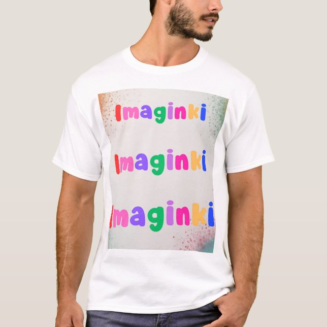 T-shirt en coton pour hommes (Devant)