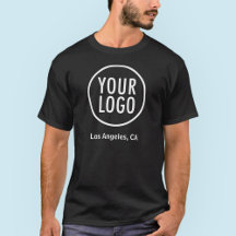 T-Shirt en coton pour hommes - Logo de l'entrepris