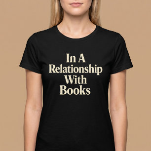 T-shirt En couple avec la lecture de livres