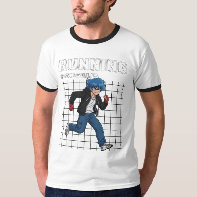 T-shirt En course (Devant)