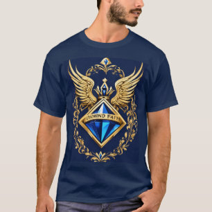 T-Shirt en Cristal Diamond Faith - Dessein Étincel