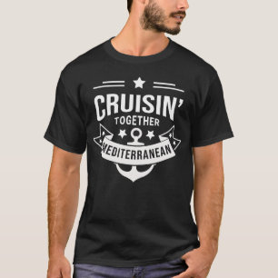 T-shirt En croisière ensemble en Méditerranée