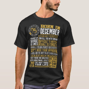 T-shirt En décembre faits soutenus