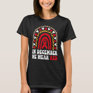 T-shirt En Décembre, Nous Portons Le Mois De La Sensibilis