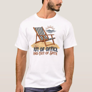 T-shirt En dehors du bureau et par dépit - Bea Rétro Vinta