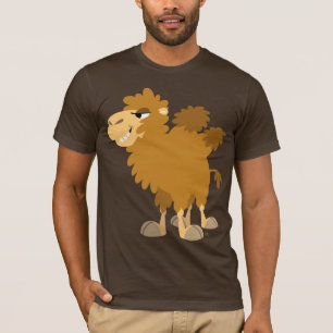 T-Shirt en deux-Humped Camel Carton mignon