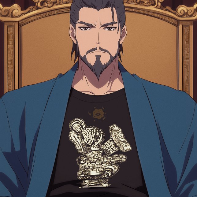 T-shirt en encre Abstraite cool (Créateur téléchargé)