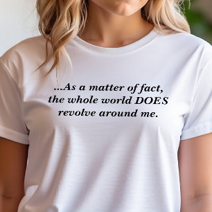 T-shirt ...En fait