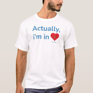 T-shirt En fait, il est au Maroc