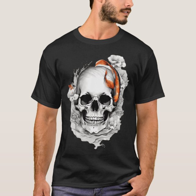 T-shirt En fait , je pêche comme une fille (Devant)