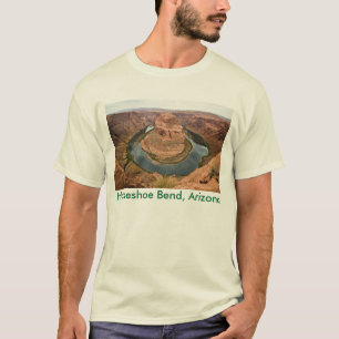 T-shirt en fer à cheval de courbure
