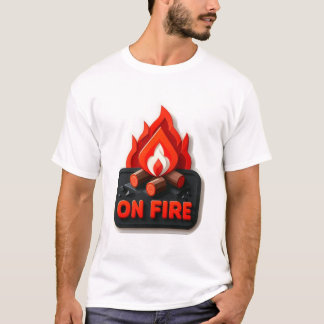 T-shirt En feu