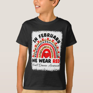 T-shirt En février, nous portons le jour de la sensibilisa