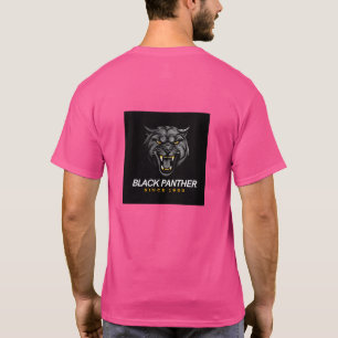 T-Shirt en fibre de panthère noire