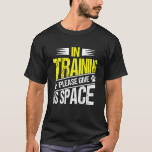 T-shirt En Formation S'Il Vous Plaît Donnez-Nous Space Dog