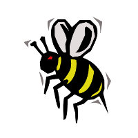 T-Shirt en forme d'abeille guêpe | Art d'insecte v