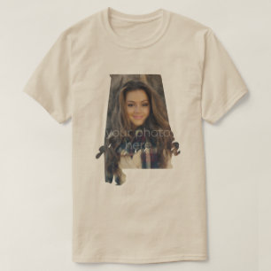 T-shirt en forme de l'état de l'Alabama