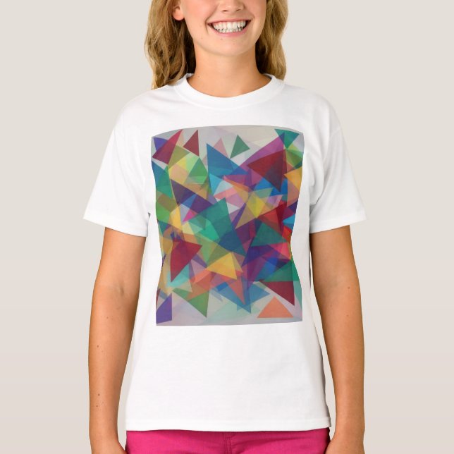 T-shirt En forme de triangle (Devant)