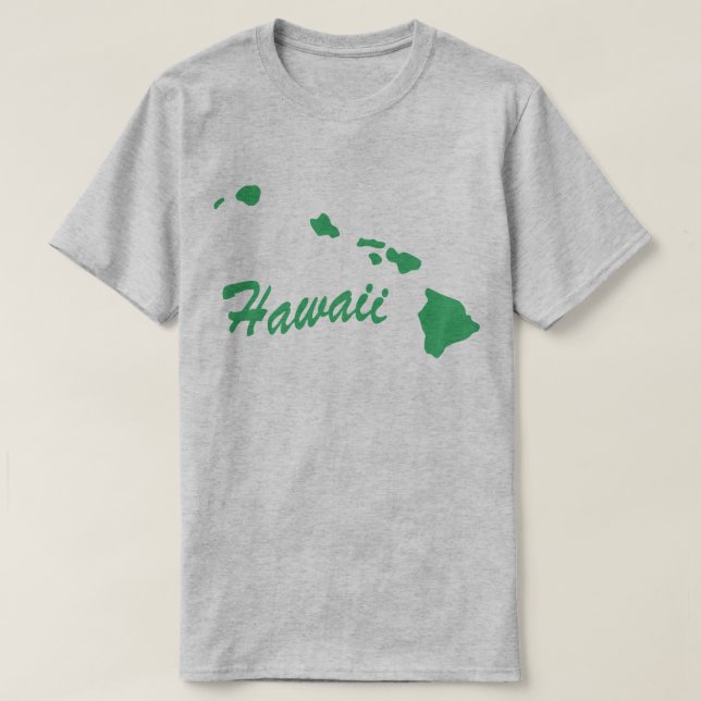 T-Shirt En Forme D'Hawaii (Design devant)
