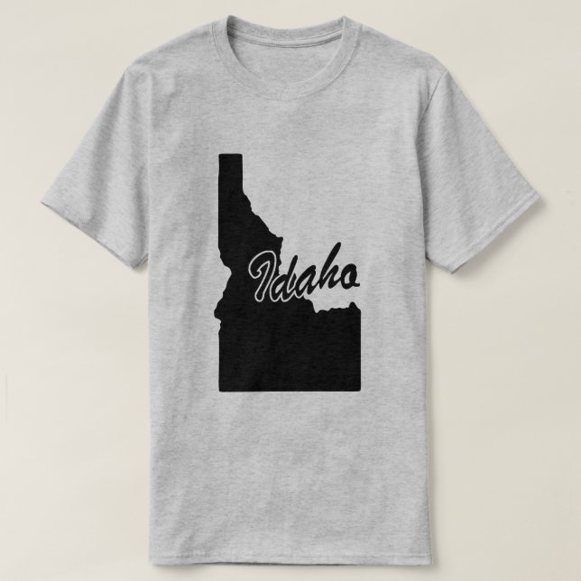 T-Shirt En Forme D'Idaho (Design devant)