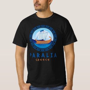 T-shirt En Grèce, Design de navires grecs Hommes