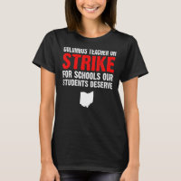 En grève Columbus Ohio School Teachers Strike Oh