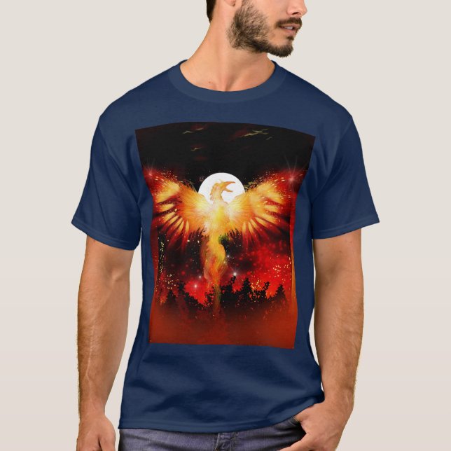T-shirt en hausse de Phoenix (Devant)
