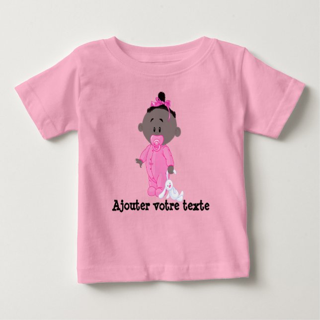T-shirt en jersey fin pour bébé (Devant)