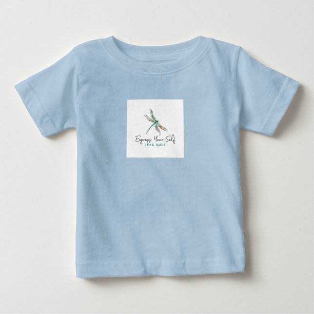 T-shirt en jersey fin pour bébé (Devant)
