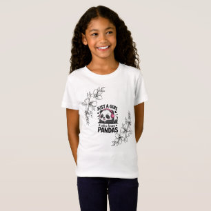 T-shirt en jersey fin pour fille   Léger pour enfa