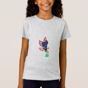 T-Shirt en jersey fin pour filles heather TOP FLIG