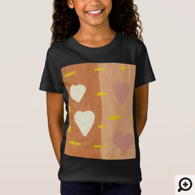 T-shirt en jersey fin pour filles Wind of Love (Créateur téléchargé)