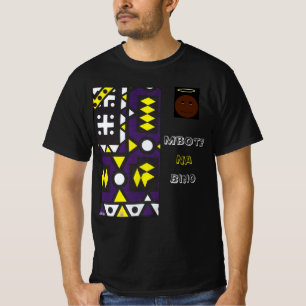 T-shirt en lingala - Mbote na bino