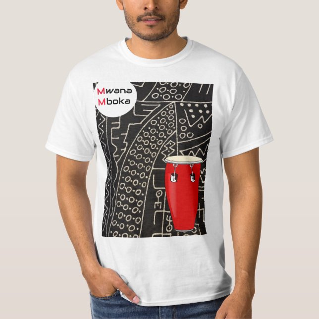 T-shirt en lingala / Mwana mboka (Devant)