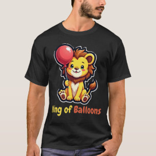 T-Shirt en Lion Whimsical - Joueuse et audacieuse