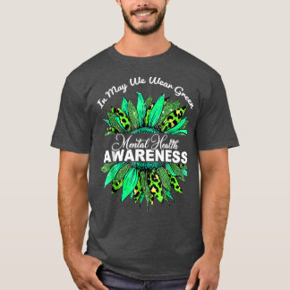 T-shirt En Mai, Nous Portons Une Sensibilisation À La Sant