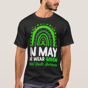 T-shirt En Mai, Nous Portons Une Sensibilisation Verte À L