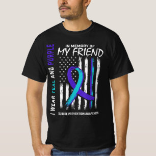 T-shirt En mémoire Ami Prévention du suicide Amer